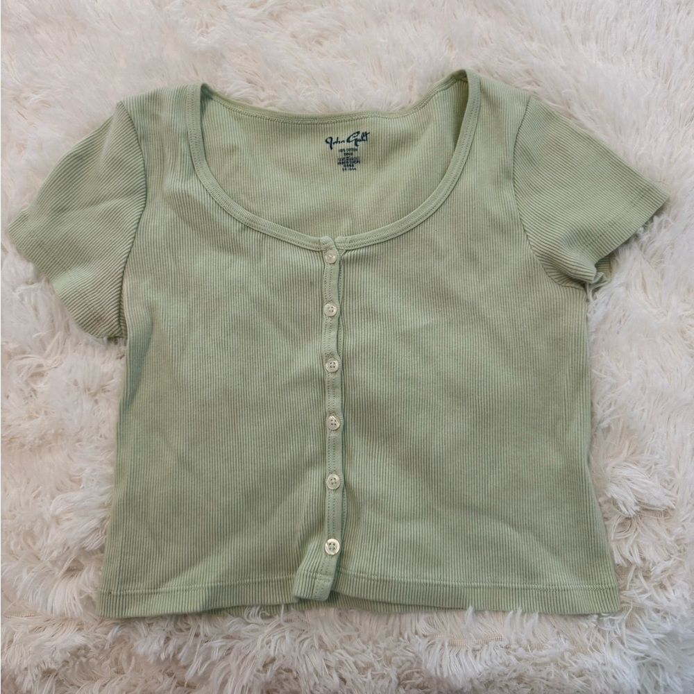 Brandy Green Top